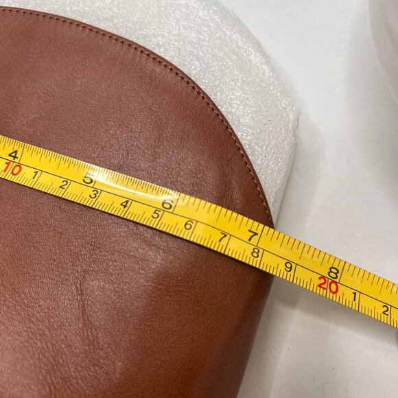 Steve Madden Bixby Leather Pointed Toe Boots Brown Women 8M Tried On - Picture 10 of 10